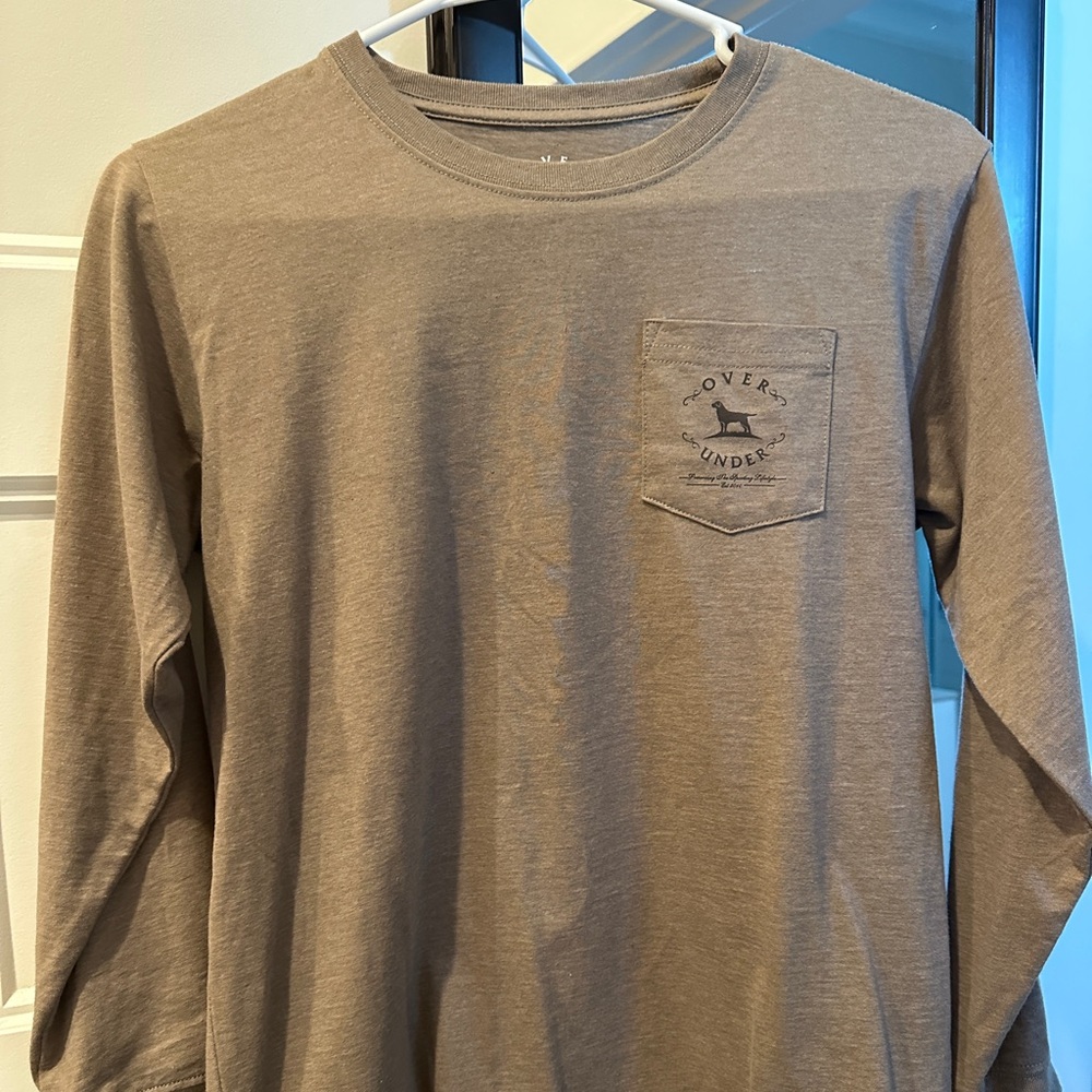 Youth boys Over Under long sleeve shirt